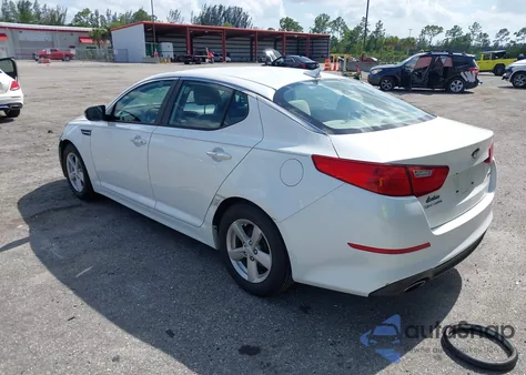 2015 Kia Optima Lx z USA, uszkodzony, nr VIN KNAGM4A74F5626536